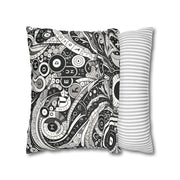 Alphabet & Numbers Mystery Double Sided Pillowcase