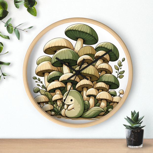 Whimsical Forest Wall Clock