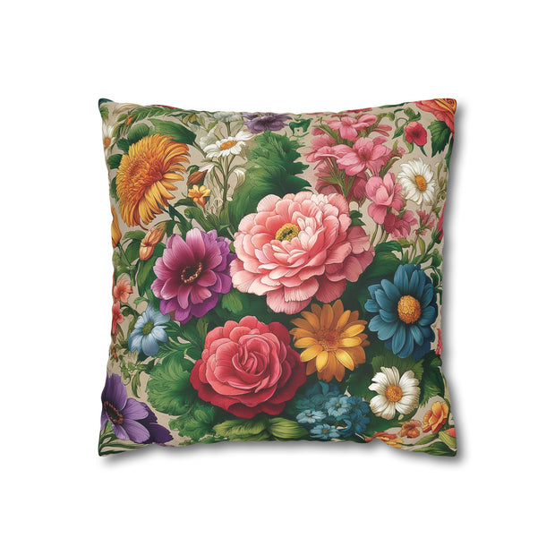 Bloom Boom! Abstract Art Double Sided Pillowcase