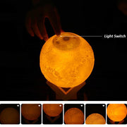 3D Moon Lamp Humidifier-Yellow-Re-magined-home_decor