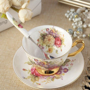 Pastoral Blooms Bone China Tea Set