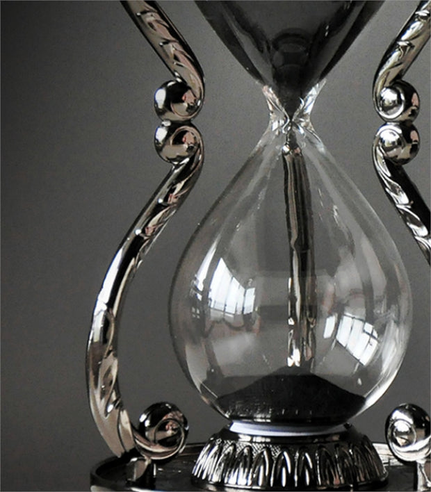 Metal Zodiac Hourglass Timer