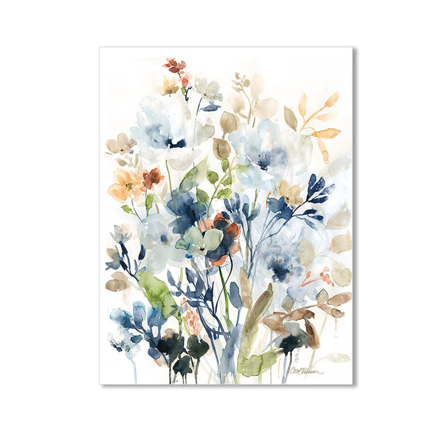 Floral Bloom Botanical Canvas