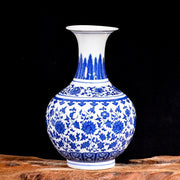 Jingdezhen Blue and White Porcelain Vase (C)