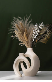 Nordic Snuggle Ceramic Vase Set