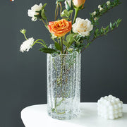 Luminous Starry Glass Vase