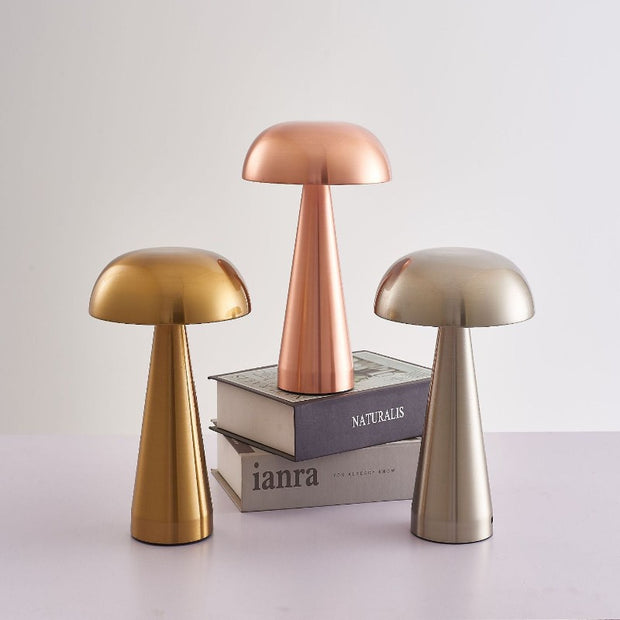 Illuminating Mushroom LED Desk Lamp