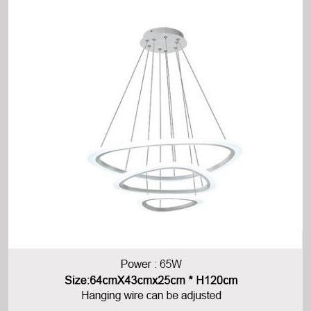 Acrylic Ring Chandelier-Diameters64/43/25cm-3Rings-Warm White-Re-magined-home_decor