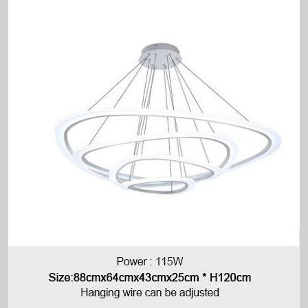 Acrylic Ring Chandelier-Diameters88/64/43/25cm-4Rings-Warm White-Re-magined-home_decor
