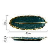 Banana Leaf Jewelry Tray-Green-S-Re-magined-home_decor