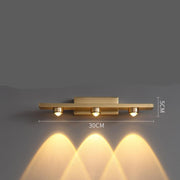Copper Vanity Light-3 Heads - L30cm-Warm Light-Re-magined-home_decor