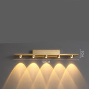 Copper Vanity Light-5 Heads - L50cm-Warm Light-Re-magined-home_decor