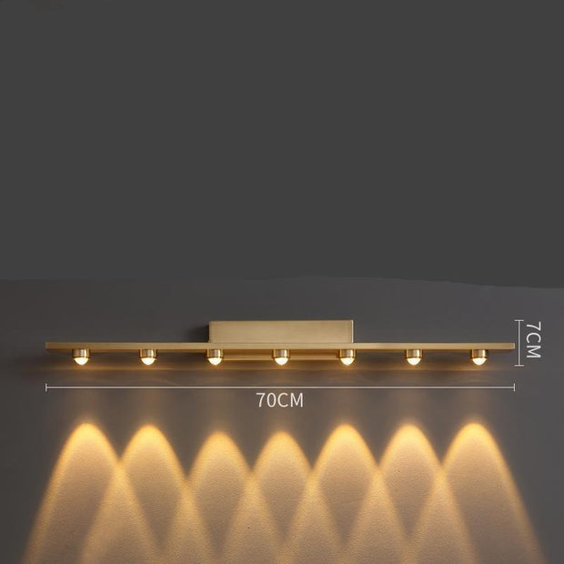 Copper Vanity Light-7 Heads - L70cm-Warm Light-Re-magined-home_decor