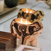 Gold Elephant Candle-Absinthe & Quince-Re-magined-home_decor