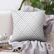 Gray Geometric Cushion Covers-Style A-Re-magined-home_decor