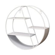 Iron Grid Shelf-White A-Re-magined-home_decor