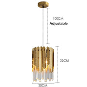 Luxe Gold Hanging Light-Diameter 20CM-Re-magined-home_decor