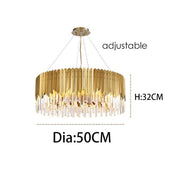 Luxe Gold Hanging Light-Diameter 50CM-Re-magined-home_decor