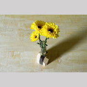 Maple Flower Vase-Black w/White Stripe-Re-magined-home_decor