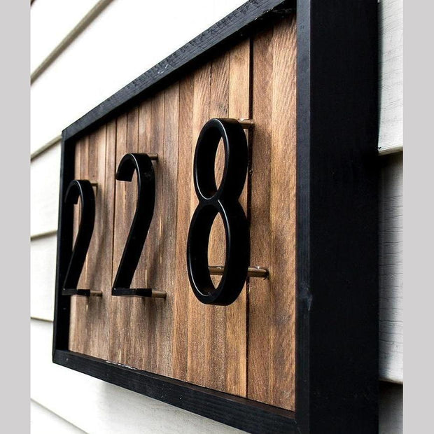 Modern House Numbers 