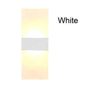 Modern Wall Light-Rectangular White-14CM, Warm White-Re-magined-home_decor