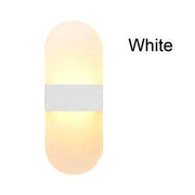 Modern Wall Light-Round White-14CM, Warm White-Re-magined-home_decor
