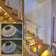 Motion sensor LED light strips-1M - Battery Style-Warm White-Re-magined-home_decor