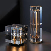 Postmodern Crystal Table Lamp-Medium (D10cm x H32cm)-Warm White-Re-magined-home_decor