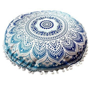 Round Boho Cushion Covers-Diameter 43cm-G-Re-magined-home_decor