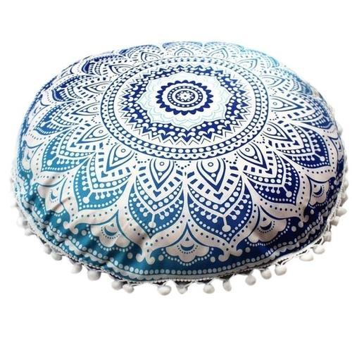 Round Boho Cushion Covers-Diameter 43cm-G-Re-magined-home_decor