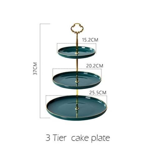 Tiered Dessert Serving Tray-3 tier plate-Re-magined-home_decor