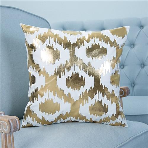 Touch of Gold Cushion Covers-ABSTRACT-Re-magined-home_decor