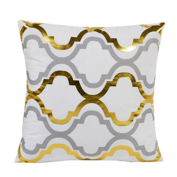 Touch of Gold Cushion Covers-ARABESQUE-Re-magined-home_decor