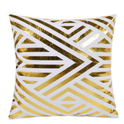 Touch of Gold Cushion Covers-GEOMETRIC-Re-magined-home_decor