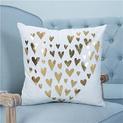 Touch of Gold Cushion Covers-HEARTS-Re-magined-home_decor
