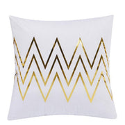 Touch of Gold Cushion Covers-ZIG ZAG-Re-magined-home_decor