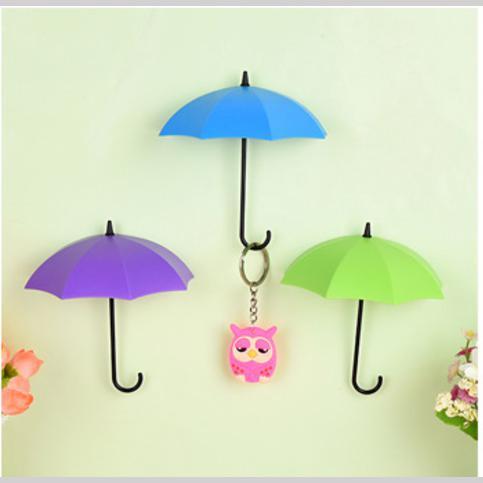 Umbrella Key Hangers-purple blue green-Re-magined-home_decor