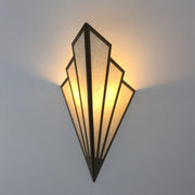 Vintage Fan Wall Lamp-Black-painted-Without bulb-Re-magined-home_decor